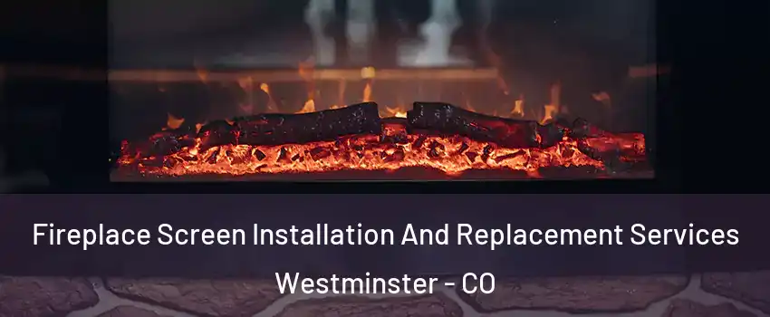 Fireplace Screen Installation And Replacement Services Westminster - CO